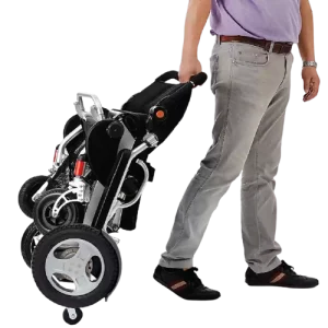 Poylin P209 Small Katlanabilir Ultra Hafif Lityum Akülü Tekerlekli Sandalye
