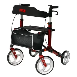 Poylin P888 Ultra Lüks Rollatör Kırmızı