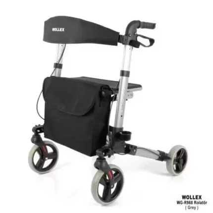 Poylin P777P Ayaklıklı Rollatör Titanyum