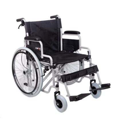 Comfort Plus GK863LABJ-12 Transfer Alüminyum Tekerlekli Sandalye (SİYAH)