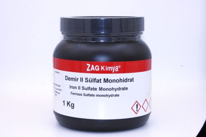 DEMİR II SÜLFAT MONOHİDRAT ENDÜSTRİYEL – 1 KG