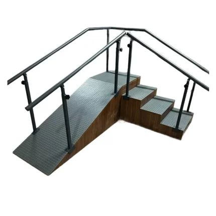 Ahşap Parmak Merdiveni 130 Cm 30 Açılı Basamak